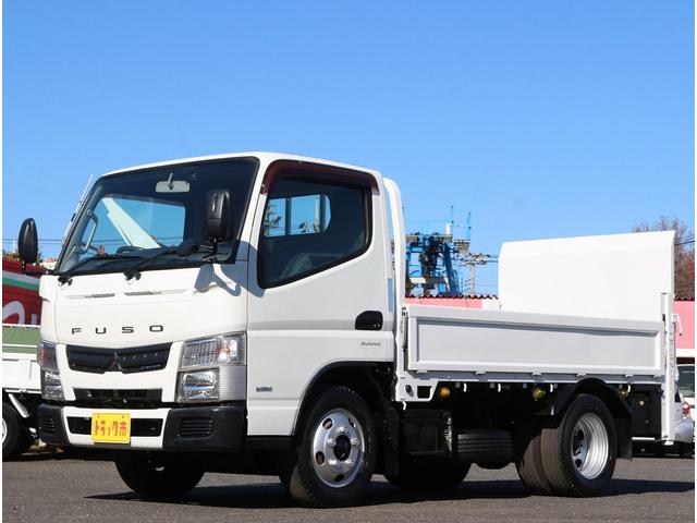 キャンター 　垂直パワーゲート　平ボディ三方開　２．９５トン積　集中ドアロック　レザー調シートカバー　荷台鉄板張り　電格ミラー　　コーナーライト　ドラレコ　荷台寸法３０７－１６０－３２　リフト寸法１１３－１５８（20枚目）