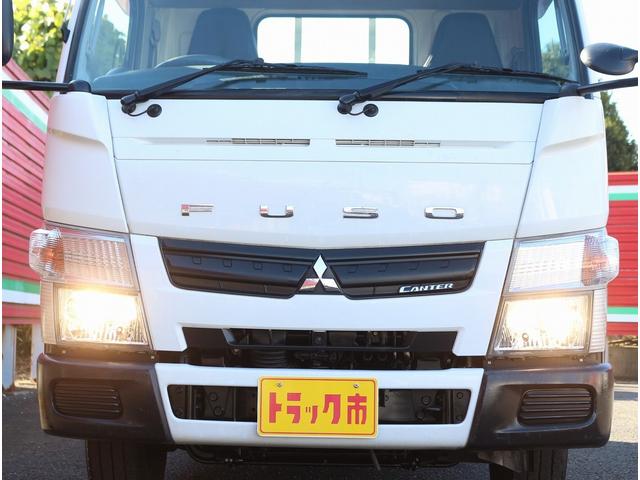 キャンター 　垂直パワーゲート　平ボディ三方開　２．９５トン積　集中ドアロック　レザー調シートカバー　荷台鉄板張り　電格ミラー　　コーナーライト　ドラレコ　荷台寸法３０７－１６０－３２　リフト寸法１１３－１５８（63枚目）
