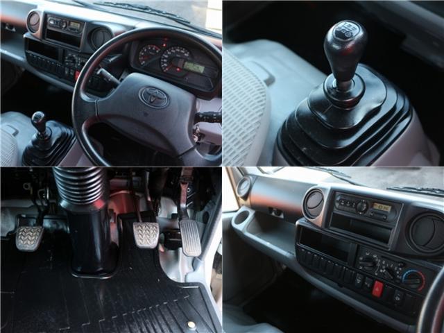 ダイナトラック 　垂直パワーゲート　４ＷＤ車　１．０５トン積　５速ＭＴ３ペダル　集中ドアロック　フォグランプ　サイドＢＯＸ　バイザーマット　ＲＥ０６－１１３３　６００Ｋ　荷台寸法３０５－１６０－３８　リフト８５－１５９（10枚目）