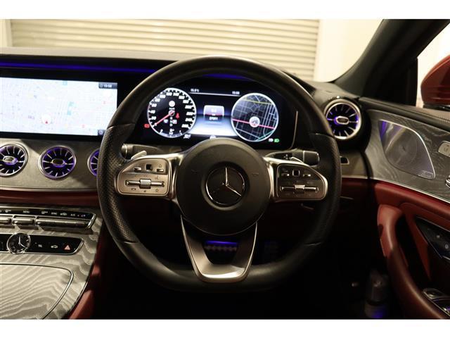 ＣＬＳクラス ＣＬＳ２２０ｄ　スポーツ　エクスクルーシブパッケージ　レーダーセーフティＰＫＧ　エアバランスＰＫＧ　ＳＲ　ＨＵＤ　赤黒革　ＰＷシート　シートヒーター　ベンチレーション　ブルメスターサウンド　インテリジェントライト　純正ナビ　全方位カメラ　地デジ（17枚目）