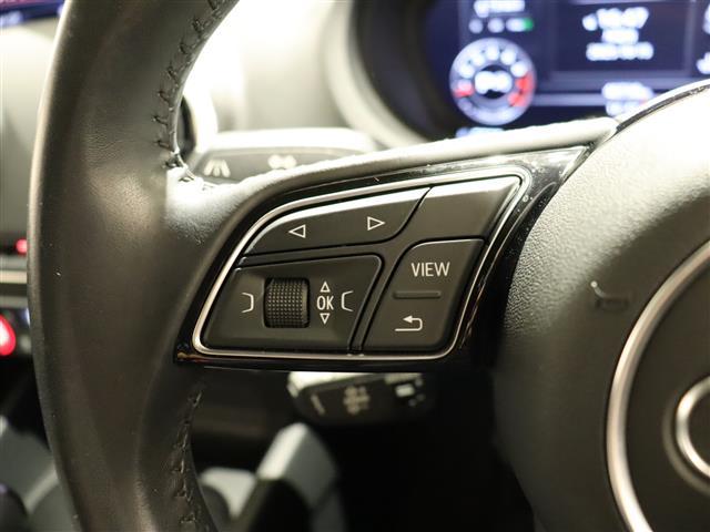 Ａ３ スポーツバック３０ＴＦＳＩ　純正ナビ　フルセグＴＶ・ＣＤ・ＤＶＤ　バーチャルコックピット　Ａｕｄｉプレセンス　Ａｕｄｉサイドアシスト　ＡＣＣ　ＬＫＡ　衝突軽減ブレーキ　バックカメラ　ＥＴＣ２．０　純正１６インチＡＷ　スペアキー（14枚目）