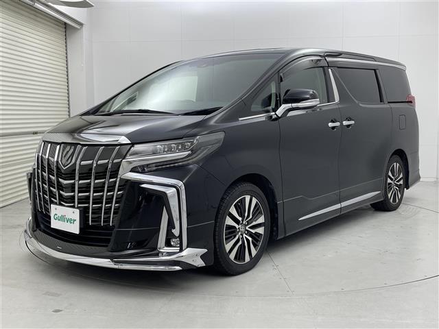 アルファード 2.5S Cパッケージ 両電動ドア 電動トランク 本革 レーダクルーズ コーナーセンサ オートLED パーキングサポート Bモニタ レーンキープ オットマン 地デジ サイドカメラ フロントカメラ エアロ DVD再生可能 3列(36枚目)