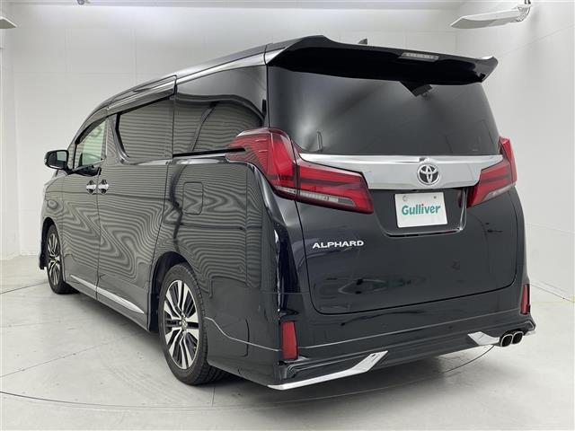 アルファード 2.5S Cパッケージ 両電動ドア 電動トランク 本革 レーダクルーズ コーナーセンサ オートLED パーキングサポート Bモニタ レーンキープ オットマン 地デジ サイドカメラ フロントカメラ エアロ DVD再生可能 3列(38枚目)