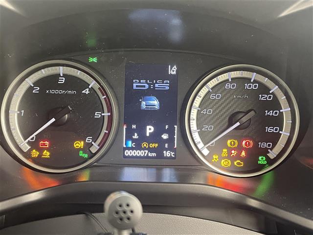 デリカD:5 シャモニー アイドリングS イモビ 衝突被害軽減装置 1オーナー Bluetoothオーディオ レーンキープ 助手席エアバッグ オートライト 地デジTV 電動リアゲート 4WD USB接続 シートH LED(16枚目)