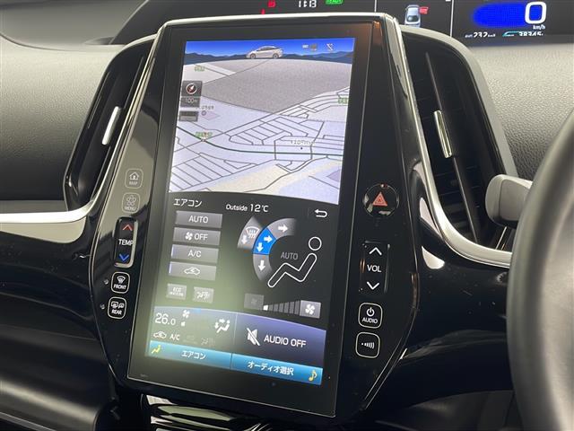 プリウス Ａツーリングセレクション　１１．６インチ純正メーカーオプションメモリナビ　ビルトインＥＴＣ　ドライブレコーダー　ヘッドアップディスプレイ　パーキングアシスト　ブラインドスポットモニター　ドアバイザー　前後クリアランスソナー（2枚目）
