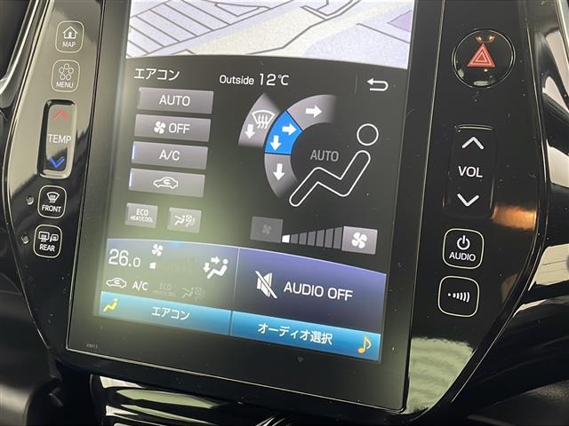 プリウス Ａツーリングセレクション　１１．６インチ純正メーカーオプションメモリナビ　ビルトインＥＴＣ　ドライブレコーダー　ヘッドアップディスプレイ　パーキングアシスト　ブラインドスポットモニター　ドアバイザー　前後クリアランスソナー（4枚目）