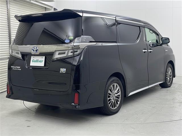 ヴェルファイアハイブリッド エグゼクティブラウンジZ 電動Rゲート TSS レザーシート 横滑り防止機能 ETC2.0 AC100V電源 フルセグTV 3列シート エアバッグ メモリーナビ LEDヘッドランプ エアコン 4WD スマートキー オットマン(34枚目)