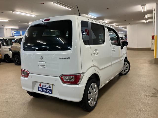 ワゴンＲ ＦＸ　４型　プッシュスタート　スズキセーフティーサポート　衝突被害軽減システム　衝突安全ボディ　盗難防止システム（24枚目）