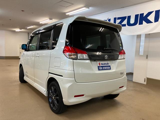 ソリオ BLACK&WHITEII-DJE 3型 バックカメラ オートライト スライドドア プッシュスタート シートヒーター オートエアコン ETC ワンオーナー 衝突被害軽減システム アイドリングストップ 横滑り防止機能 衝突安全ボディ AW15(6枚目)