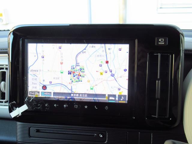 ワゴンＲスマイル ＨＹＢＲＩＤ　Ｘ　２型　スライドドア　純正ナビ　プッシュスタート　スズキセーフティーサポート　衝突被害軽減システム　衝突安全ボディ　盗難防止システム（11枚目）