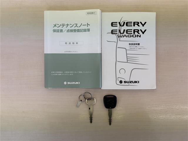 エブリイ ジョイン　純正ＣＤオーディオ　キーレスキー　ヘッドライトレベライザー　プライバシーガラス　フロアマット　デュアルスライドドア　フロントパワーウインドウ　Ｗエアバック　キーレスエントリー　ＡＣ　ＰＳ　ＡＢＳ（37枚目）