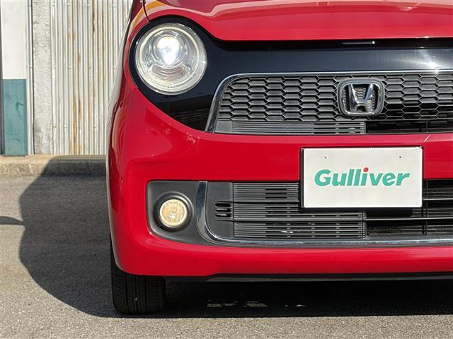 N-ONE プレミアム・Lパッケージ ワンオーナー 赤x黒ツートン色 社外ナビ スマートキー プッシュスタート HIDヘッドライト フォグライト ドライブレコーダー前後 革巻きステアリング ETC オートライト 電格ミラー ターンミラー(13枚目)