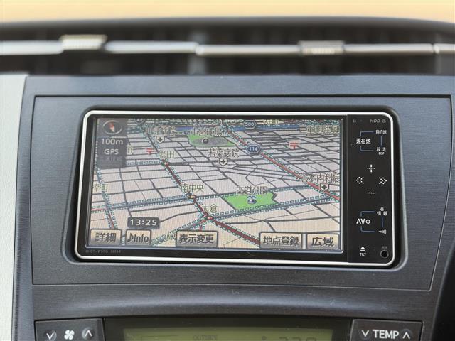 プリウス S LEDエディション 純正ナビ バックカメラ スマートキー プッシュスタート Bluetooth DVD CD AUX TV SD 革巻きステアリング ステアリングスイッチ LEDヘッドライト LEDフォグライト ETC(22枚目)