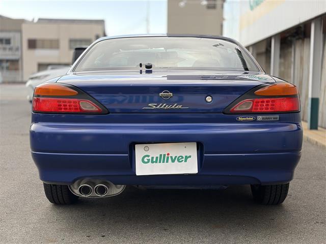 シルビア スペックS Gパッケージ ワンオーナー HIDヘッドライト 純正15インチAW キーレス ヘッドライトレベライザー 革巻ステアリング 電格ミラー ワンオーナー パワーステアリング オートエアコン パワーウィンドウ ABS(5枚目)