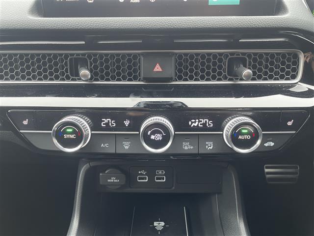 シビック e:HEV ホンダコネクト9型ナビ(Bluetooth TV バックカメラ AppleCarPlay)BOSEサウンド 置くだけ充電 前後ドラレコ シートヒーター ホンダセンシング パドルシフト ETC 禁煙車(6枚目)