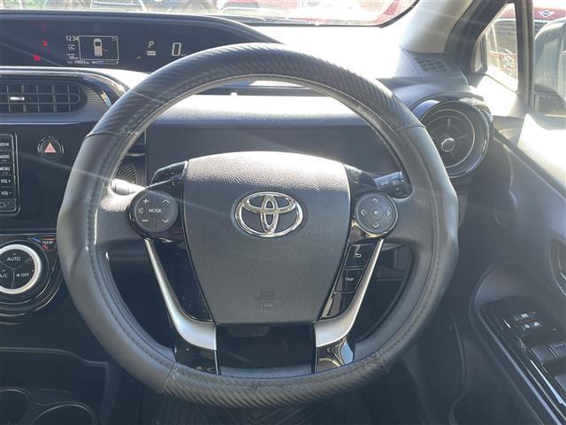 アクア Sスタイルブラック 禁煙 純正ナビ TV バックカメラ Bluetooth ETC ドラレコ トヨタセーフティセンス プッシュスタート ステアリングスイッチ スマートキー オートライト(8枚目)