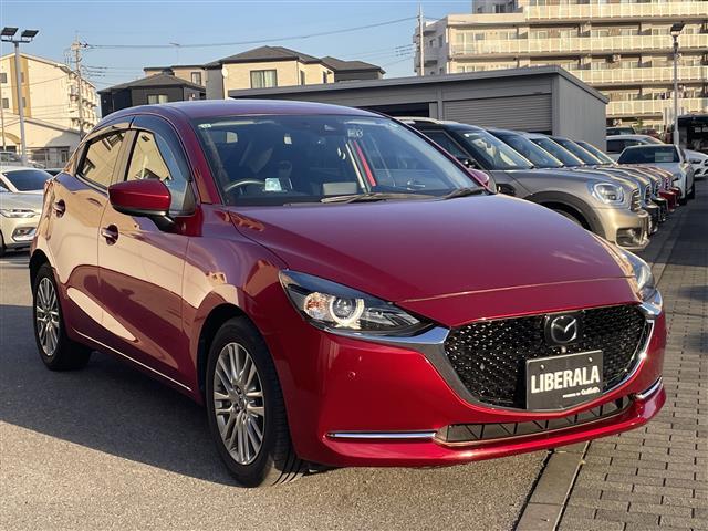 MAZDA2 15Sプロアクティブ Sパッケージ 禁煙 レーダークルーズコントロール パワーシート シートヒーター ハンドルヒーター ワンオーナー TV CD DVD Bluetooth 全周囲カメラ ヘッドアップディスプレイ 前後ドライブレコーダー(25枚目)