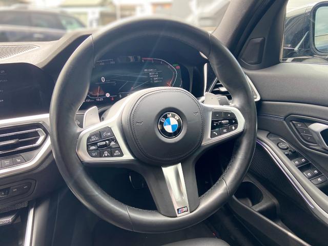 ３シリーズ ３２０ｄ　ｘＤｒｉｖｅ　Ｍスポツエディションジョイ＋　ＡＣＣ　ＡｐｐｌｅＣａｒＰｌａｙ　社外ドラレコ前後　全方位カメラ　純正ナビ　パワーシート　シートＨ　半革　電動リアゲート　ＥＴＣ　ＬＥＤ　純正１８インチＡＷ（6枚目）