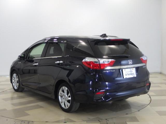 シャトル ハイブリッドZ 禁煙追突軽減ブレーキ サイドエアバッグ あんしんPKG 8型ナビ リアカメラ フルセグ ミュージックラック Bluetooth USB接続 DVD再生 シートヒータ オートリトラミラー パドルシフト(19枚目)