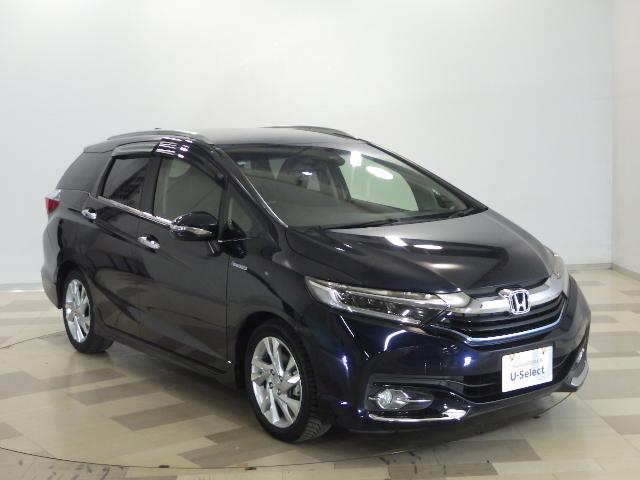 シャトル ハイブリッドZ 禁煙追突軽減ブレーキ サイドエアバッグ あんしんPKG 8型ナビ リアカメラ フルセグ ミュージックラック Bluetooth USB接続 DVD再生 シートヒータ オートリトラミラー パドルシフト(20枚目)