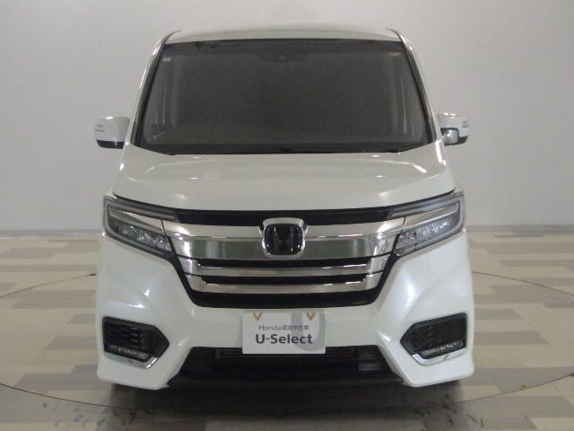 ステップワゴンスパーダ スパーダホンダセンシング リア席モニター 禁煙 ワンオーナー 追突軽減ブレーキ 9型ナビ 前後ドラレコ フルセグ Bluetooth ミュージックラック DVD再生 リアカメラ スマートキー 両パワースライド ドアバイザー(17枚目)