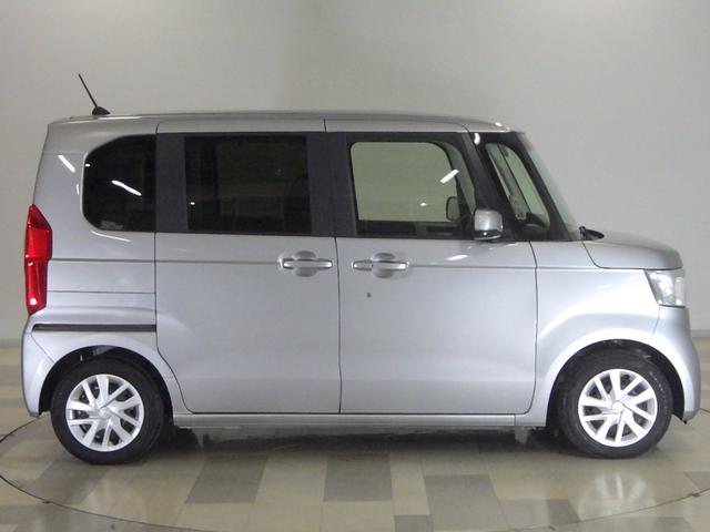 N-BOX L 禁煙 ワンオーナー 追突軽減ブレーキ ナビ リアカメラ 障害物センサー Bluetooth USB接続 ミュージックラック フルセグ DVD再生 スマートキー LEDヘッドライト シートヒーター PW(14枚目)