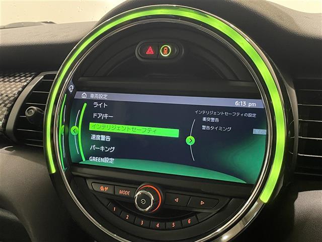 ＭＩＮＩ クーパーＳ　ペッパーＰＫＧ　前席ＣＡＢＡＮＡシートカバー　ＬＣＩモデル　ジョンクーパーワークスステアリング　純正ナビ　Ｂｌｕｅｔｏｏｔｈ　バックカメラ　カロッツェリアフルセグＴＶキット　インテリジェントセーフティ（32枚目）