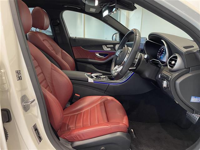 Cクラス C43 4マチック パノラミックスライディングルーフ Burmesterサウンド HUD 赤革シート シートヒーター マルチビームLEDヘッドライト MBUX Bluetooth バックカメラ フルセグTV ドラレコ(22枚目)