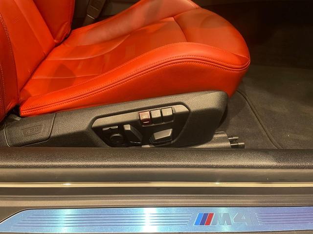 M4クーペ 赤革 19inAW ナビ TV HUD Bluetooth ETC コンフォートアクセス フットトランク インテリジェントセーフティ バックカメラ DVD LED クルーズコントロール シートヒーター(7枚目)