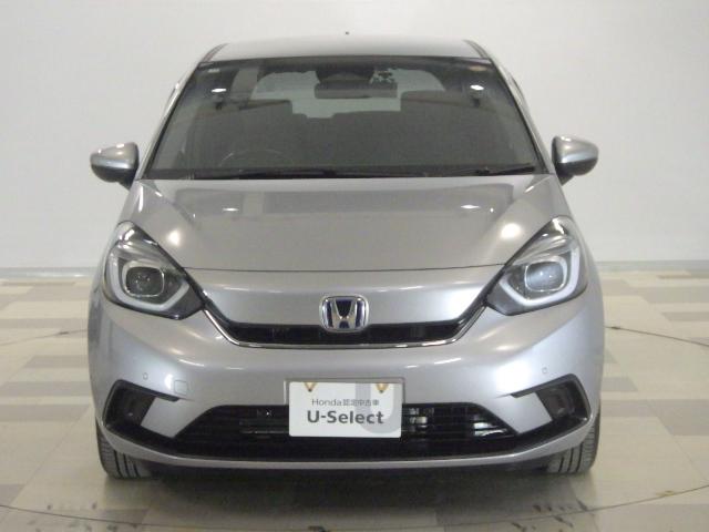 フィット ｅ：ＨＥＶホーム　・ハイブリッド車・ナビ・ＥＴＣ・ＬＥＤヘッドライト・ドライブレコーダー（社外）・横滑り防止装置・障害物センサー・ワンオーナー・禁煙車・ホンダセンシング・アクティブクルーズコントロール　クリソナ　１オナ（2枚目）