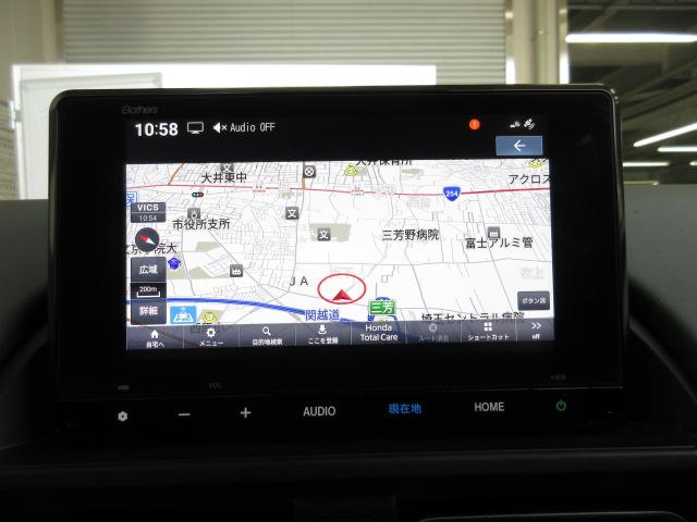 フリード クロスター ・当店デモカー・ナビ・リアカメラ・LEDヘッドライト・ETC・横滑り防止装置・両側電動スライドドア・両席シートヒーター・ブラインドスポットインフォメーション・禁煙車・ドラレコ前後・ホンダセンシング(3枚目)