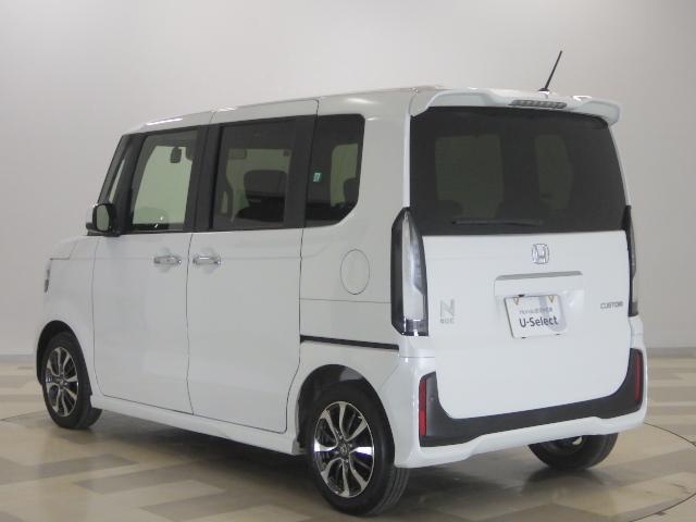 N-BOXカスタム ベースグレード ・当店デモカー・ナビ・リアカメラ・ドラレコ前後・ETC・ベンチシート・両席シートヒーター・横滑り防止装置・障害物センサー・左側電動スライドドア・LEDヘッドライト・ホンダセンシング・アクティブクルーズ(32枚目)