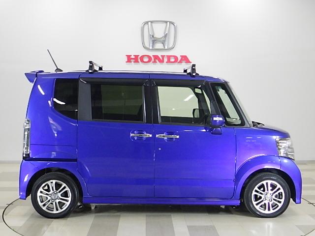 Ｎ－ＢＯＸ＋カスタム Ｇ車いす仕様車　禁煙・車いす・カスタム・安心パッケージ・ナビ・ＥＴＣ・ブリリアントスポーティブルーメタリック・　衝突軽減ブレーキ　バックカメラ　フルセグＴＶ　ＥＳＣ　スマートキー　ＡＢＳ　サイドエアバッグ（9枚目）
