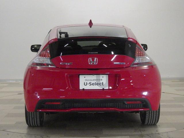 CR-Z αマスターレーベル 禁煙車・ミラノレッド・社外ナビ・リヤカメラ・αマスターレーベル・アルミホイール・HIDヘッドライト・ Bカメラ ナビ・TV スマキー オートクルーズ フルセグ USB アイストップ キーフリーシステム(18枚目)
