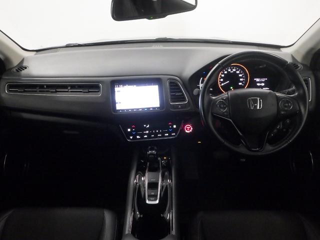 ヴェゼル ハイブリッドZ・ホンダセンシング 禁煙車・ミッドナイトブルービーム・メタリック・8インチナビ・前後ドラレコ・LEDヘッドライト・ホンダセンシング・ レーダーサポート 1オーナ- DVD再生機能 横滑り防止システム バックアイカメラ(14枚目)