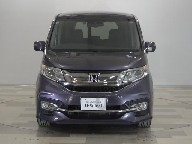 ステップワゴンスパーダ スパーダ・クールスピリット　禁煙車　両電動スライドドア　シートＨ　追突軽減ブレーキ　スマキー　Ｂカメ　Ｗエアコン　フルセグテレビ　盗難防止システム　サイドエアバック　ナビＴＶ　アクティブクルーズコントロール　キーフリー　ＤＶＤ（27枚目）