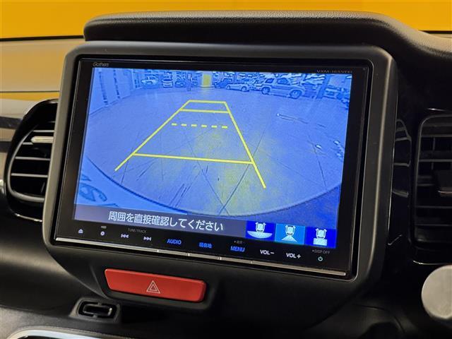 N-BOXカスタム G・ターボLパッケージ 4WD メモリーナビ HIDヘッドライト ETC バックカメラ 両側電動スライドドア フルセグ シートヒーター オートクルーズコントロール ターボ DVD再生 オートライト 衝突防止システム エアコン(6枚目)