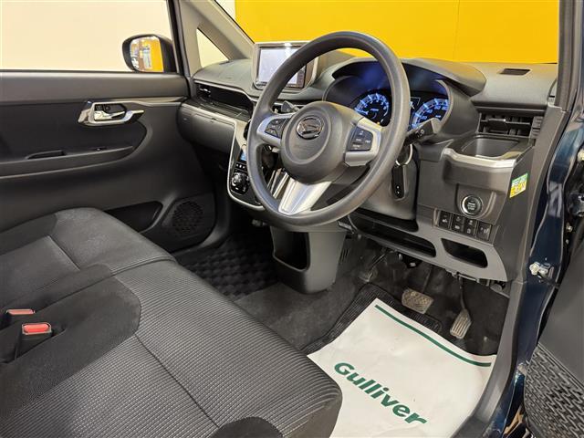 ムーヴ カスタム Xリミテッド SAIII スマートアシスト 社外7インチナビ フルセグTV BT バックカメラ ドライブレコーダー ステアリングスイッチ アイドリングストップ アイドリングストップ 運転席シートヒーター スマートキー(9枚目)