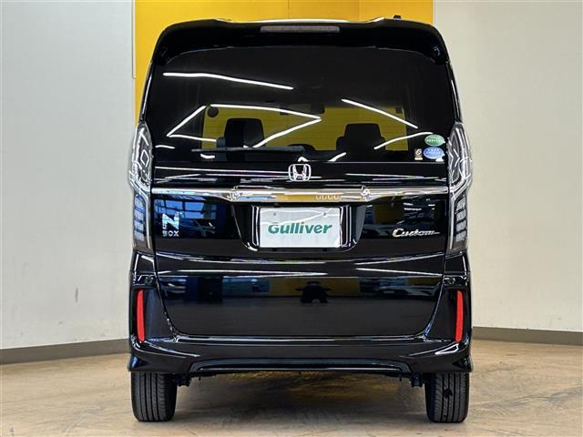 N-BOXカスタム G・EXターボホンダセンシング 純正7インチナビ バックカメラ 両側電動スライドドア パドルシフト 衝突軽減ブレーキ LEDヘッドライト LEDフォグランプ 純正ドライブレコーダー ETC リアコーナーセンサー クルーズコントロール(32枚目)