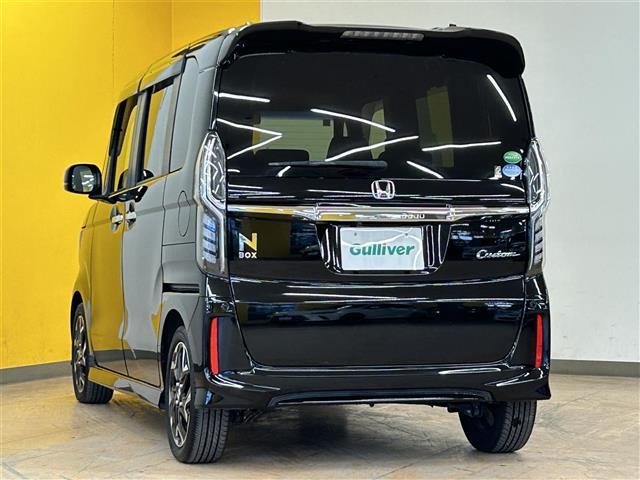 N-BOXカスタム G・EXターボホンダセンシング 純正7インチナビ バックカメラ 両側電動スライドドア パドルシフト 衝突軽減ブレーキ LEDヘッドライト LEDフォグランプ 純正ドライブレコーダー ETC リアコーナーセンサー クルーズコントロール(35枚目)
