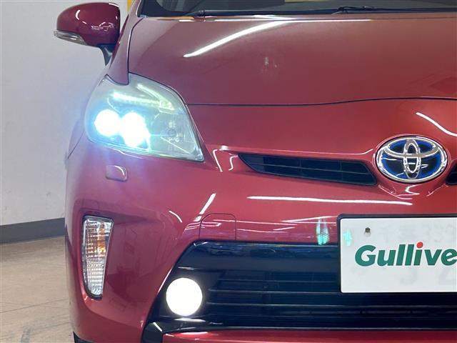 プリウス Sツーリングセレクション 社外8インチナビ フルセグTV Bluetooth LEDヘッドライト フォグランプ ETC 純正フロアマット 純正17インチアルミホイール スマートキー プッシュスタート(20枚目)