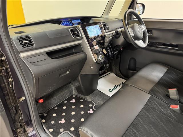 タント カスタムRS トップエディションSAIII 禁煙車 スマートアシスト 社外7インチナビ ワンセグ バックカメラ ETC ドライブレコーダー 両側パワースライドドア ブラックハーフレザーシート シートヒーター スマートキー プッシュスタート(18枚目)