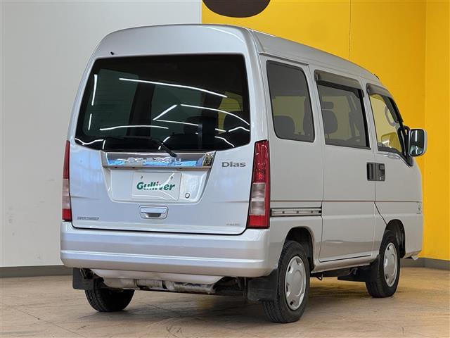 サンバーディアス ディアス スーパーチャージャー スーパーチャージャー 5速MT CDオーディオ CD/FM/AM 両側スライドドア 純正フロアマット 純正ドアバイザー 純正ホイールキャップ リモコンキー(23枚目)