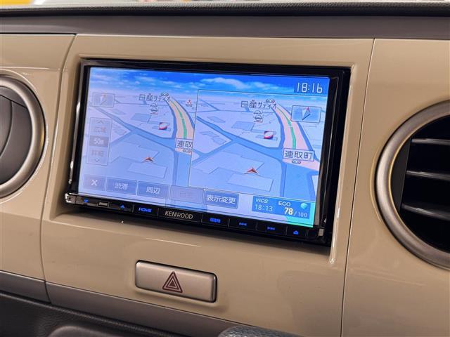 アルトラパン G 社外ナビ ワンセグTV アイドリングストップ プッシュスタート スマートキー 純正ドアバイザー 横滑り防止装置(3枚目)