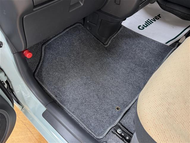 アルトラパン G 社外ナビ ワンセグTV アイドリングストップ プッシュスタート スマートキー 純正ドアバイザー 横滑り防止装置(37枚目)