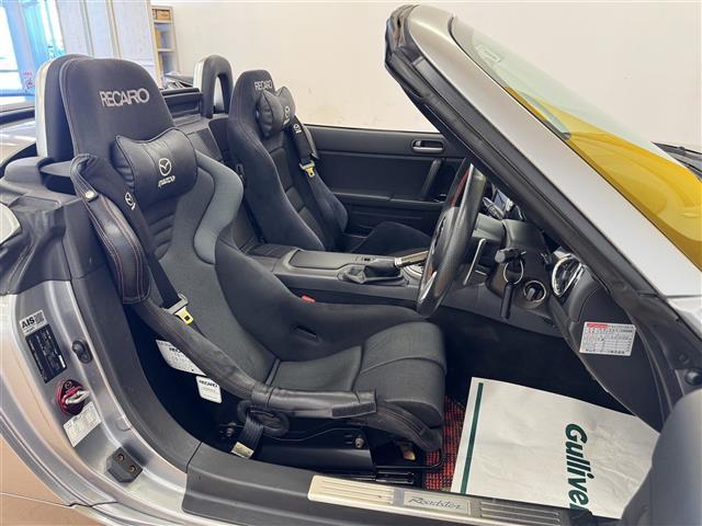 ロードスター Ｓ　ＲＨＴ　純正ナビ　バックカメラ　ＲＥＣＡＲＯシート　ＬＡＲＧＵＳ車高調　ＨＫＳマフラー　ＢＬＩＴＺスロットルコントローラー　ＨＩＤヘッドライト　フォグランプ　本革巻ステアリング　スマートキー　ドラレコ　ＥＴＣ（10枚目）