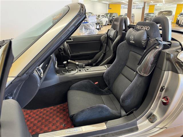 ロードスター Ｓ　ＲＨＴ　純正ナビ　バックカメラ　ＲＥＣＡＲＯシート　ＬＡＲＧＵＳ車高調　ＨＫＳマフラー　ＢＬＩＴＺスロットルコントローラー　ＨＩＤヘッドライト　フォグランプ　本革巻ステアリング　スマートキー　ドラレコ　ＥＴＣ（11枚目）