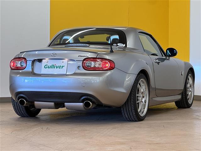 ロードスター Ｓ　ＲＨＴ　純正ナビ　バックカメラ　ＲＥＣＡＲＯシート　ＬＡＲＧＵＳ車高調　ＨＫＳマフラー　ＢＬＩＴＺスロットルコントローラー　ＨＩＤヘッドライト　フォグランプ　本革巻ステアリング　スマートキー　ドラレコ　ＥＴＣ（25枚目）