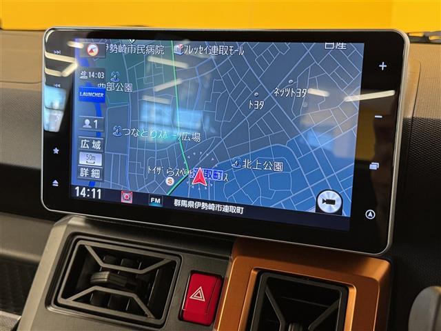 タフト Ｇターボ　スマートアシスト　純正９型ナビ　パノラマモニター　ガラスルーフ　自動駐車　前席シートヒーター　ＬＥＤヘッドライト　フォグランプ　電動パーキング　純正１５ＡＷ　前方ドラレコ　ＥＴＣ　スマートキー２本（3枚目）