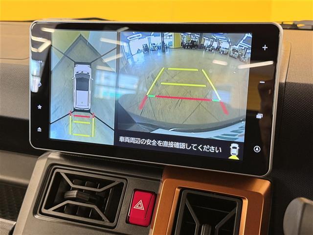 タフト Ｇターボ　スマートアシスト　純正９型ナビ　パノラマモニター　ガラスルーフ　自動駐車　前席シートヒーター　ＬＥＤヘッドライト　フォグランプ　電動パーキング　純正１５ＡＷ　前方ドラレコ　ＥＴＣ　スマートキー２本（5枚目）